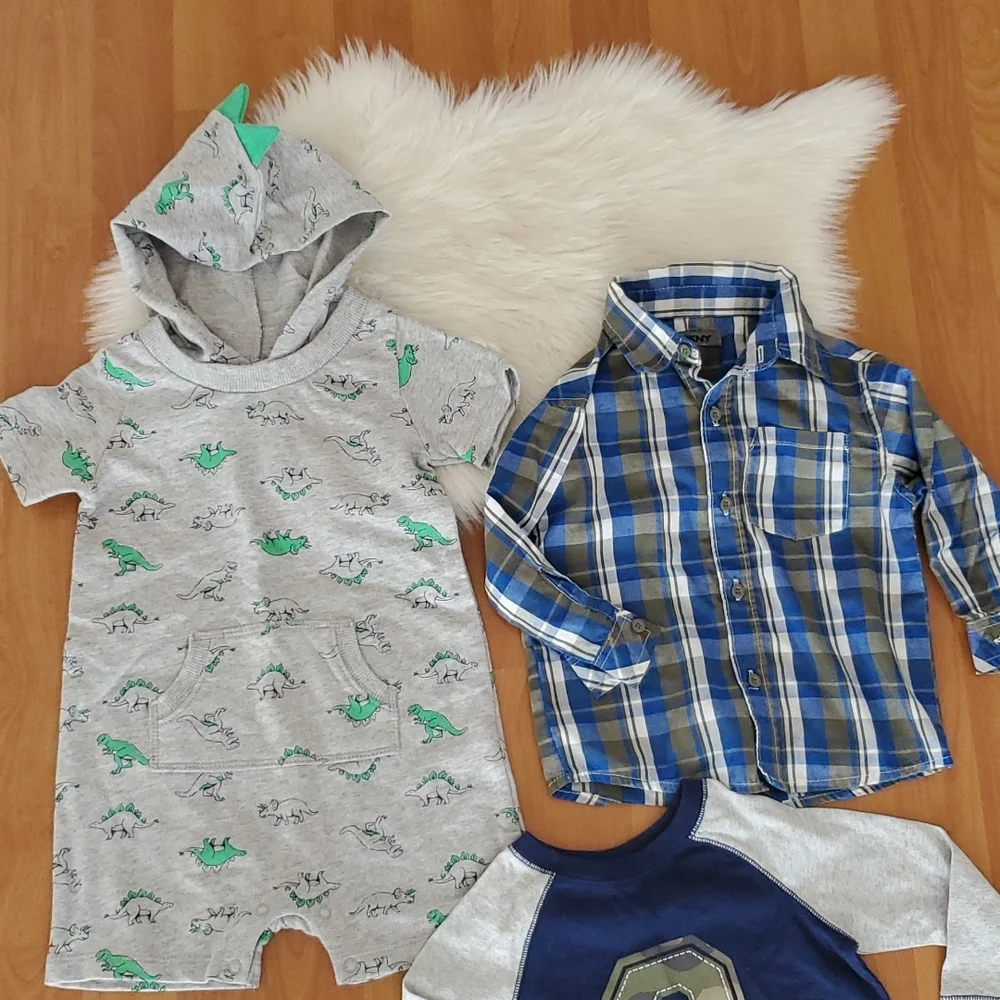 Toddler boys lot of clothes sz 18 months